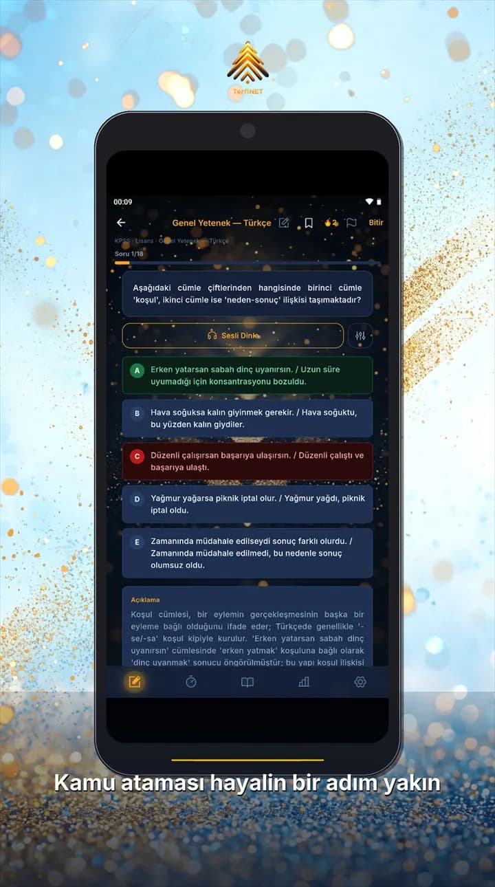 TerfiNET KPSS + AGS + ÖABT mağaza ekranı 1