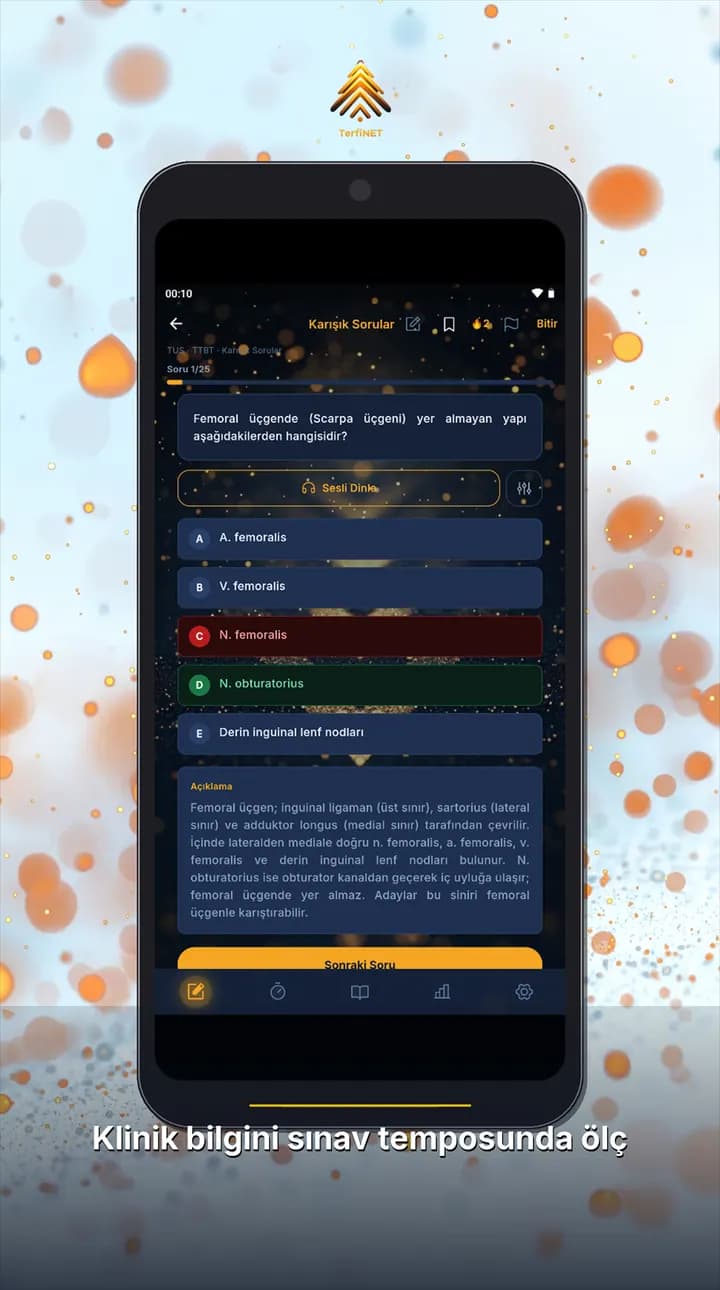 TerfiNET TUS + DUS + YDUS + EUS + TIPDİL mağaza ekranı 2